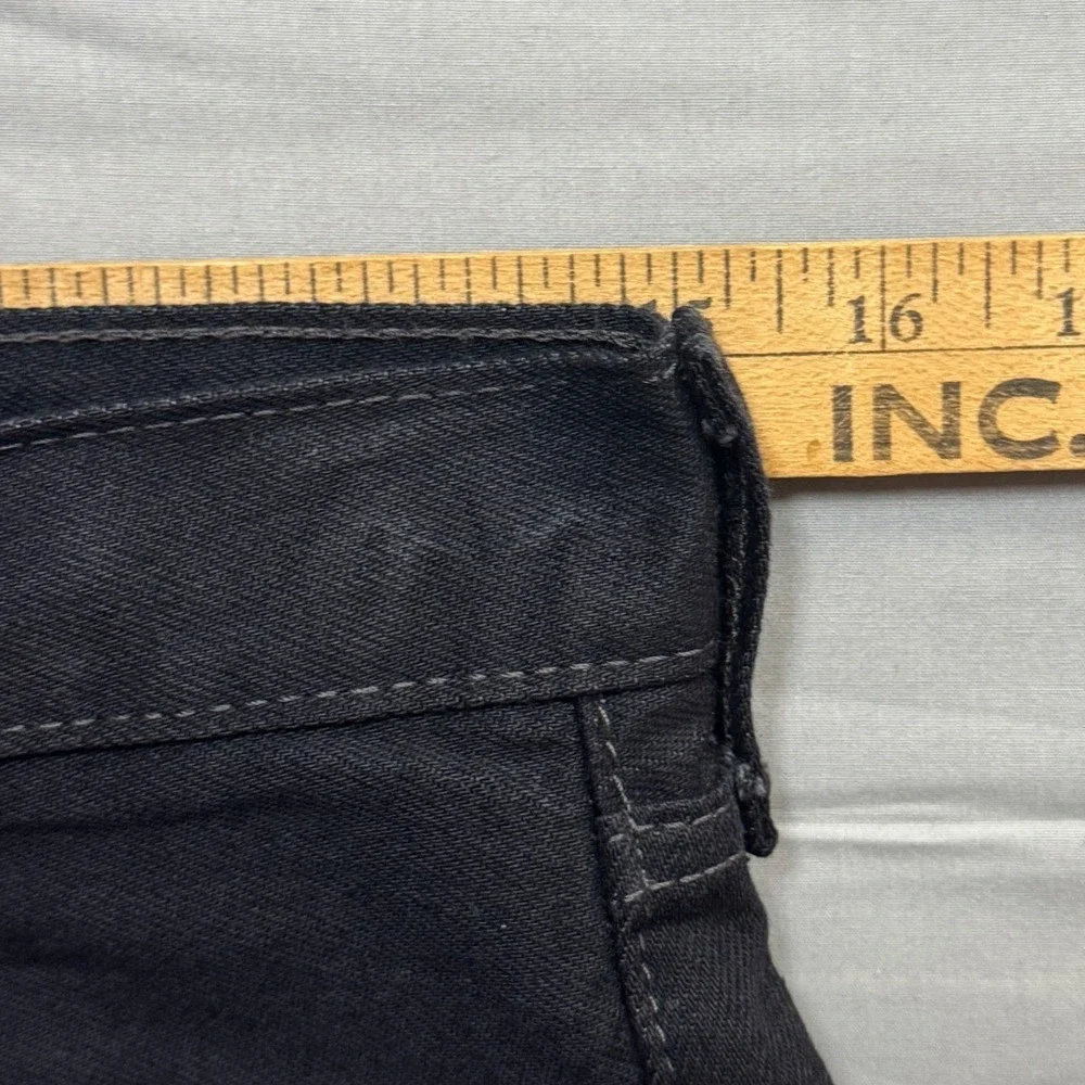Levis 501 Original Fit Jeans Mens 29x30 Charcoal Black Straight Leg 00501-0660